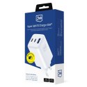 Ładowarka sieciowa USB-C USB-A 3mk Hyper GaN PD Charger 65W™ - biała