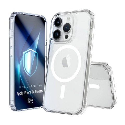 Etui 3mk Armor MagCase na iPhone 14 Pro Max - przezroczyste 3mk Protection