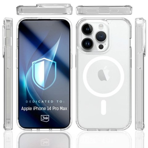 Etui 3mk Armor MagCase na iPhone 14 Pro Max - przezroczyste 3mk Protection
