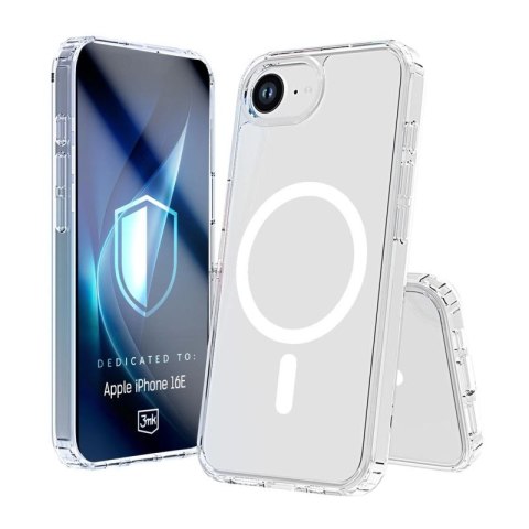 Etui 3mk Armor MagCase na iPhone 16E - przezroczyste 3mk Protection