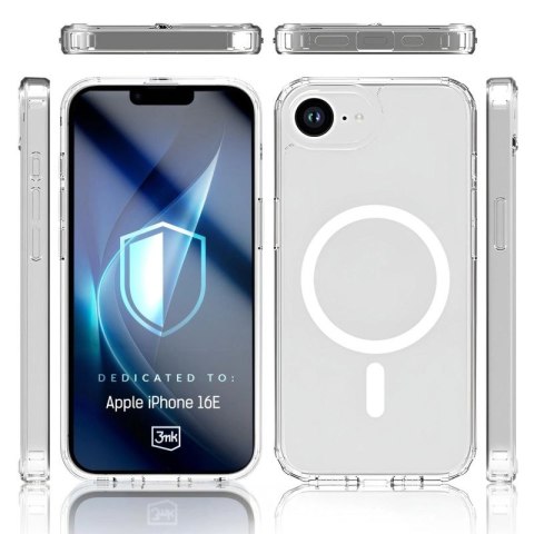 Etui 3mk Armor MagCase na iPhone 16E - przezroczyste 3mk Protection