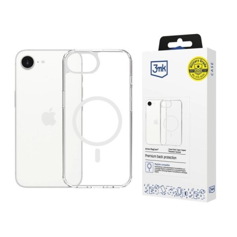 Etui 3mk Armor MagCase na iPhone 16E - przezroczyste 3mk Protection