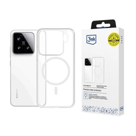 Etui 3mk Armor MagCase na Xiaomi 15 - przezroczyste 3mk Protection