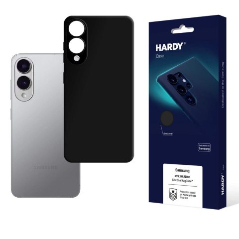 Etui 3mk Hardy Silicone MagCase na Samsung Galaxy S25 Edge - czarne 3mk Protection