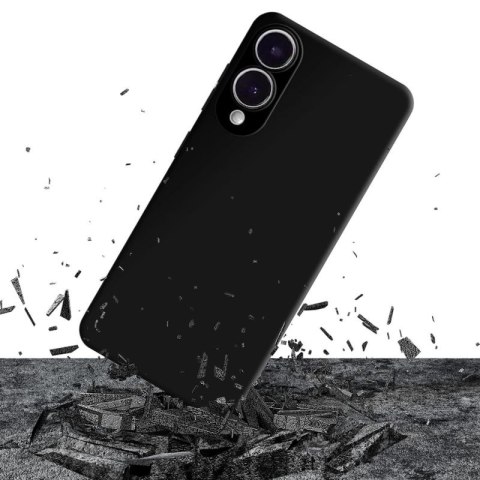 Etui 3mk Hardy Silicone MagCase na Samsung Galaxy S25 Edge - czarne 3mk Protection