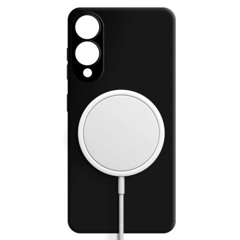 Etui 3mk Hardy Silicone MagCase na Samsung Galaxy S25 Edge - czarne 3mk Protection