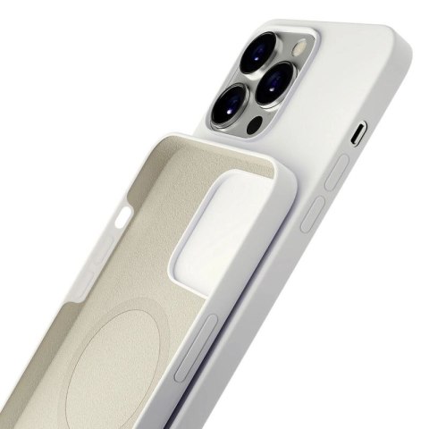 Etui 3mk Hardy Silicone MagCase na iPhone 14 Pro Max - białe 3mk Protection