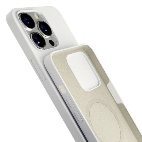 Etui 3mk Hardy Silicone MagCase na iPhone 14 Pro Max - białe 3mk Protection