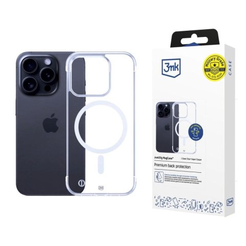Etui 3mk Just20g MagCase na iPhone 14 Pro Max - przezroczyste 3mk Protection