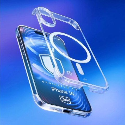 Etui 3mk Just20g MagCase na iPhone 16 - przezroczyste 3mk Protection
