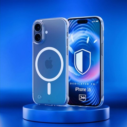 Etui 3mk Just20g MagCase na iPhone 16 - przezroczyste 3mk Protection
