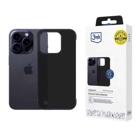 Etui 3mk Just20g Matt Case na Apple iPhone 16 Pro Max - czarne matowe 3mk Protection