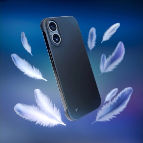 Etui 3mk Just20g Matt Case na Apple iPhone 16 - czarne matowe 3mk Protection