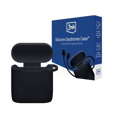 Etui 3mk Silicone AirPods Case na Apple AirPods 2 - czarne 3mk Protection