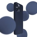 Etui 3mk Silicone Case na iPhone 15 Pro - granatowe 3mk Protection