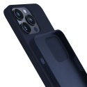 Etui 3mk Silicone Case na iPhone 15 Pro - granatowe 3mk Protection