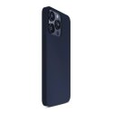 Etui 3mk Silicone Case na iPhone 15 Pro - granatowe 3mk Protection