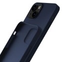Etui 3mk Silicone Case na iPhone 15 - granatowe 3mk Protection