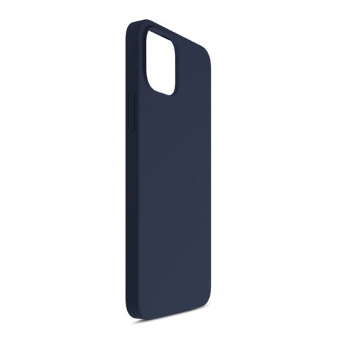 Etui 3mk Silicone Case na iPhone 15 - granatowe 3mk Protection