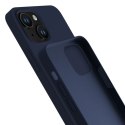 Etui 3mk Silicone Case na iPhone 15 - granatowe 3mk Protection