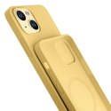 Etui 3mk Hardy Silicone MagCase na iPhone 15 Plus - zółte 3mk Protection