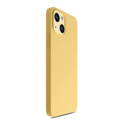 Etui 3mk Hardy Silicone MagCase na iPhone 15 Plus - zółte 3mk Protection