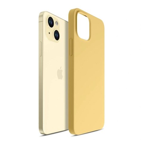 Etui 3mk Hardy Silicone MagCase na iPhone 15 Plus - zółte 3mk Protection