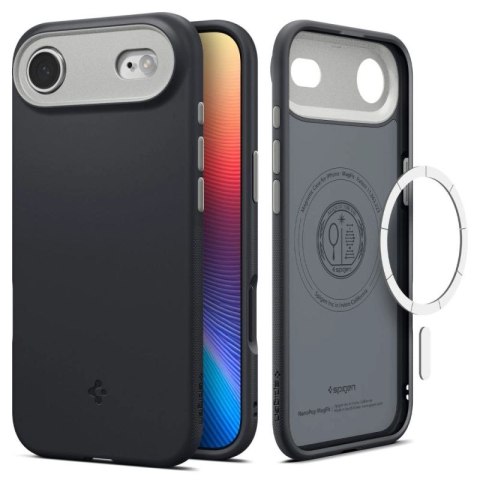 Etui Spigen Nano Pop MagSafe na iPhone 17 Air - czarne Spigen