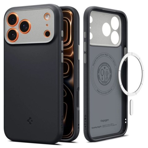 Etui Spigen Nano Pop MagSafe na iPhone 17 Pro Max - czarne Spigen