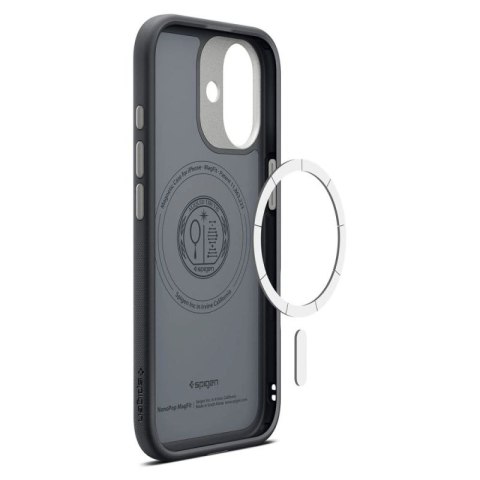 Etui Spigen Nano Pop MagSafe na iPhone 17 - czarne Spigen