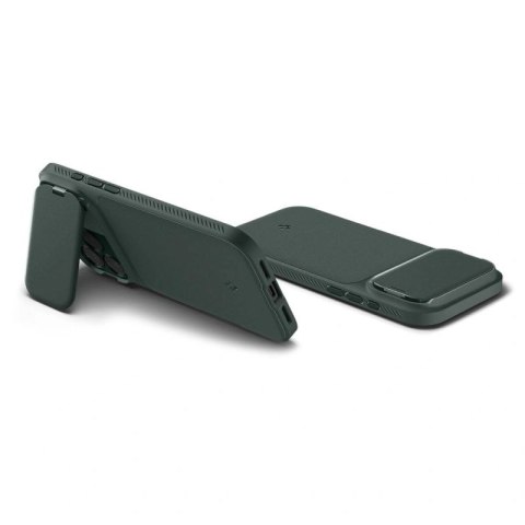 Etui Spigen Optik Armor MagSafe na iPhone 17 Pro Max - zielone Spigen
