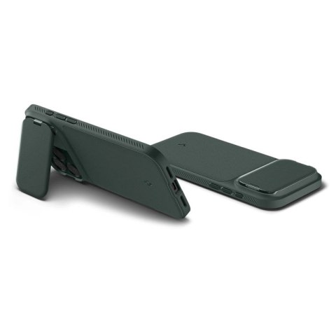 Etui Spigen Optik Armor MagSafe na iPhone 17 Pro Max - zielone Spigen