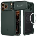 Etui Spigen Optik Armor MagSafe na iPhone 17 Pro - zielone Spigen
