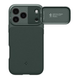 Etui Spigen Optik Armor MagSafe na iPhone 17 Pro - zielone Spigen