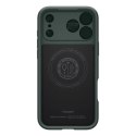 Etui Spigen Optik Armor MagSafe na iPhone 17 Pro - zielone Spigen