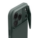 Etui Spigen Optik Armor MagSafe na iPhone 17 Pro - zielone Spigen
