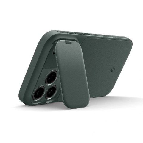 Etui Spigen Optik Armor MagSafe na iPhone 17 Pro - zielone Spigen