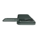 Etui Spigen Optik Armor MagSafe na iPhone 17 Pro - zielone Spigen