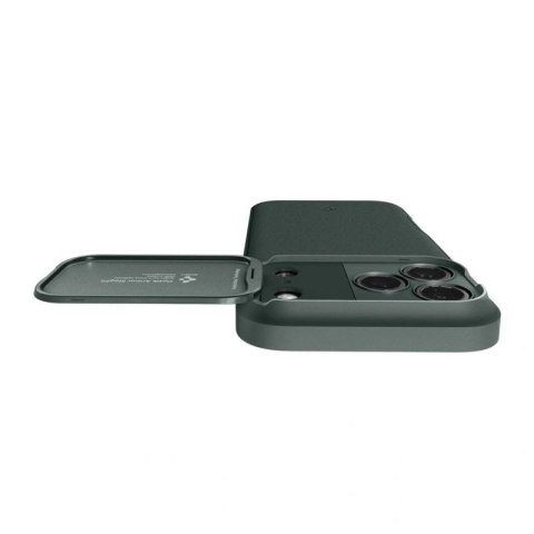 Etui Spigen Optik Armor MagSafe na iPhone 17 Pro - zielone Spigen
