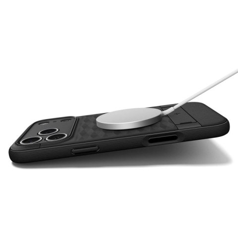 Etui Spigen Parallax "S" MagSafe na iPhone 17Pro - czarny mat Spigen