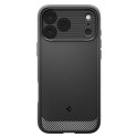 Etui Spigen Rugged Armor Mag MagSafe na iPhone 17 Pro Max - czarny mat Spigen