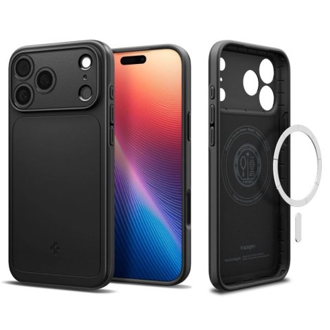 Etui Spigen Thin Fit MagSafe na iPhone 17 Pro Max - czarne Spigen