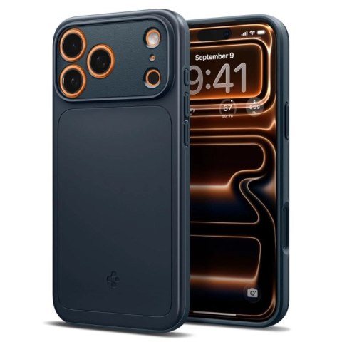 Etui Spigen Thin Fit MagSafe na iPhone 17 Pro Max - granatowe Spigen