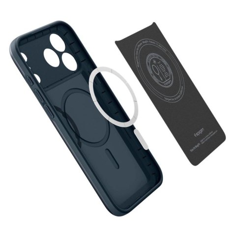 Etui Spigen Thin Fit MagSafe na iPhone 17 Pro Max - granatowe Spigen