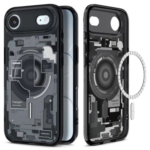 Etui Spigen Ultra Hybrid MagSafe na iPhone 17 Air Zero One - czarne Spigen