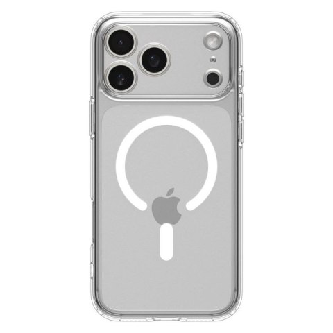 Etui Spigen Ultra Hybrid MagSafe na iPhone 17 Pro Max - przezroczysto-białe Spigen