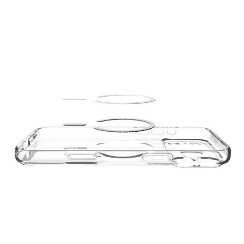 Etui Spigen Ultra Hybrid MagSafe na iPhone 17 Pro Max - przezroczysto-białe Spigen