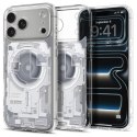 Etui Spigen Ultra Hybrid MagSafe na iPhone 17 Pro Zero One - białe Spigen