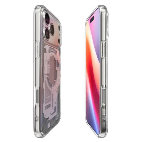 Etui Spigen Ultra Hybrid MagSafe na iPhone 17 Pro Zero One - białe Spigen