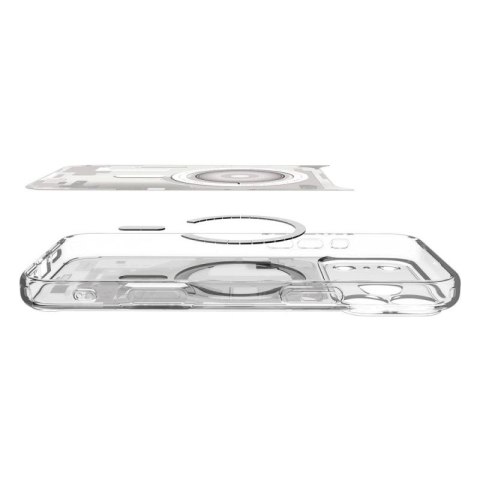 Etui Spigen Ultra Hybrid MagSafe na iPhone 17 Pro Zero One - białe Spigen